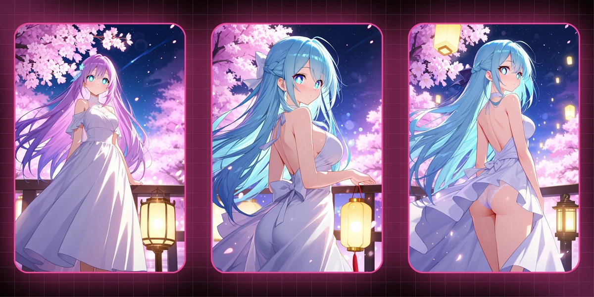 Пример создания девушки в аниме стиле